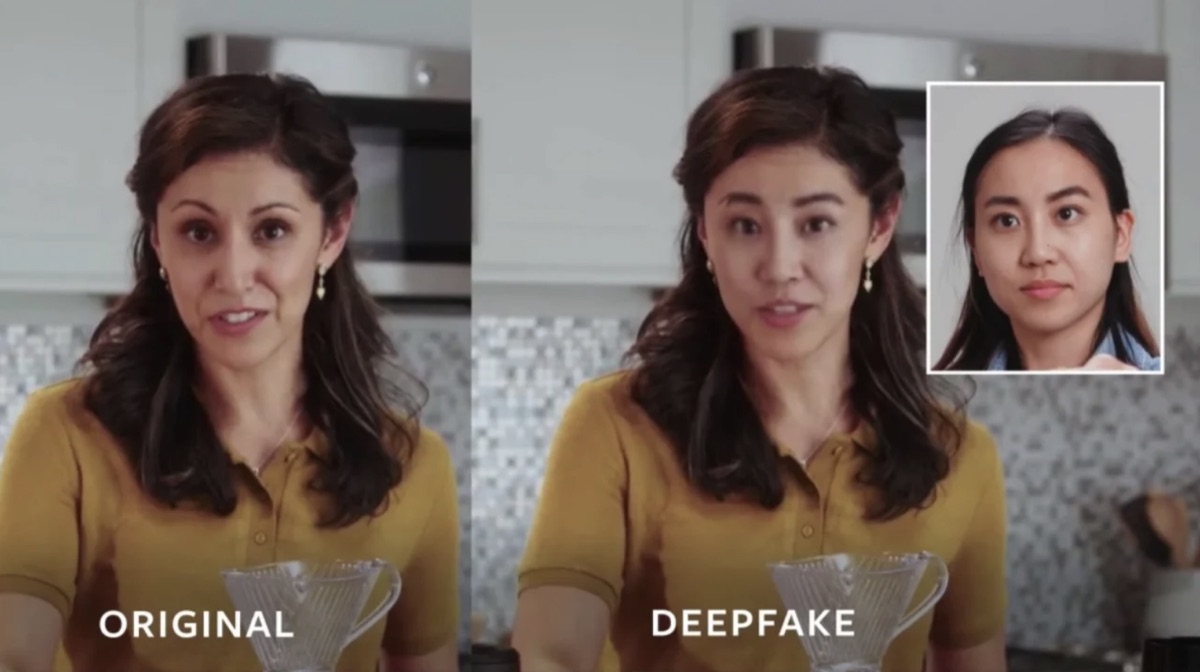 Source: Facebook/Meta. Scammers are reported to have used video deepfakes in job interviews for tech companies to try to get access to company data.