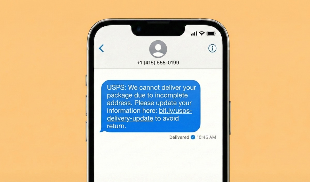 smishing scam text